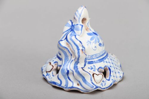 Ceramic bell with painting - MADEheart.com