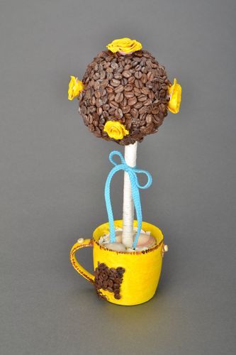 Coffee topiary - MADEheart.com