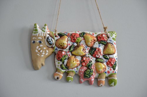 Interior pendant made of clay - MADEheart.com