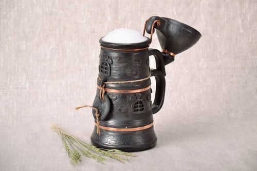 Clay mug for beer - MADEheart.com