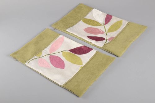 Funda decorativa hecha a mano ropa de cama regalo original para mujer  - MADEheart.com