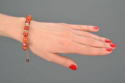 Natural stone bracelet - MADEheart.com