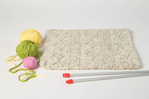 Fashion pillowcase handmade cushion case designer knitted home accessory - MADEheart.com