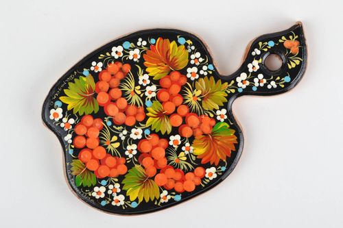 Tagliere di legno fatto a mano oggetto decorativo originale utensili da cucina - MADEheart.com