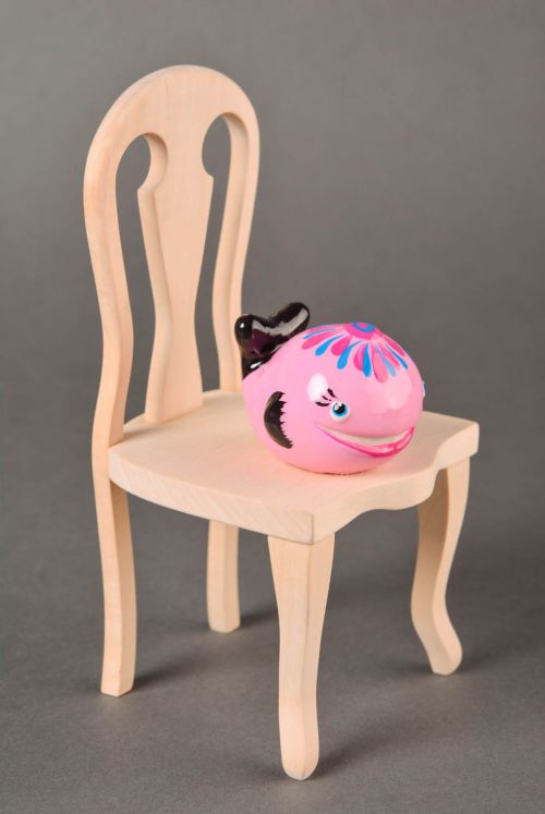 Statuetta in gesso fatta a mano figurina decorativa originale balena carina - MADEheart.com