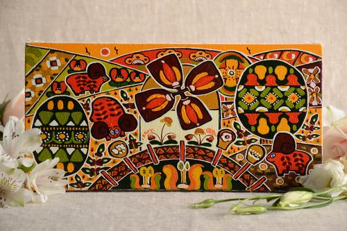 Originelles schönes modernes Gemälde mit Ölfarben künstlerissche Handarbeit - MADEheart.com