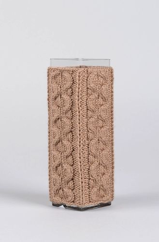 Florero de cristal artesanal elemento decorativo regalo original para amigo - MADEheart.com