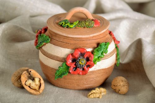 Keramischer Topf für Gewürze - MADEheart.com