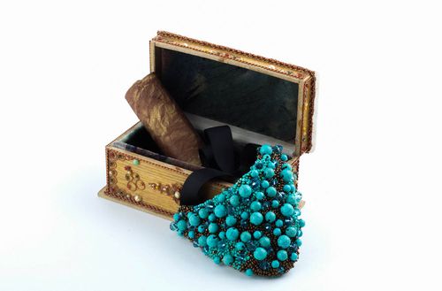 Collier en pierres naturelles Bijou fait main large turquoise Cadeau femme - MADEheart.com