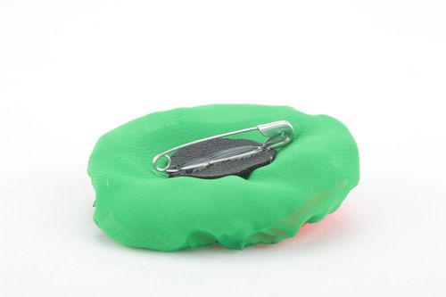 Broche têxtil de chiffon  - MADEheart.com
