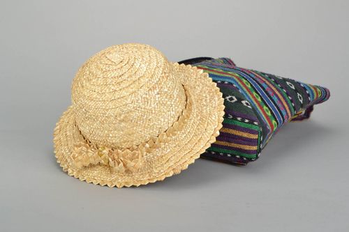 Chapéu de palha feminino - MADEheart.com