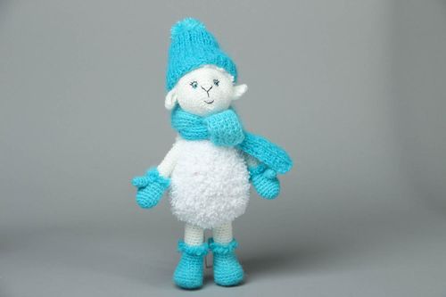 Juguete tejido Ovejita - MADEheart.com