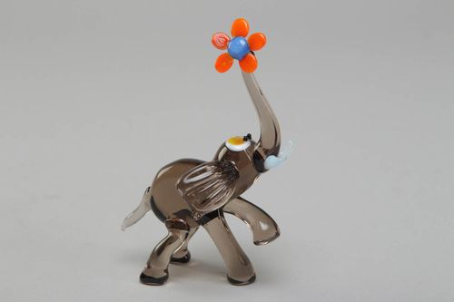 Figura de cristal artesanal Elefante - MADEheart.com