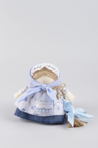Muñeca de trapo de autor hecha a mano decoración de hogar regalo original - MADEheart.com