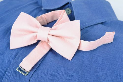 Unusual gift cotton bow tie - MADEheart.com