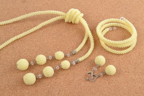 Schmuck Set Schmuck Anhänger Damen Ohrringe und Armband Frauen Accessoires fein - MADEheart.com