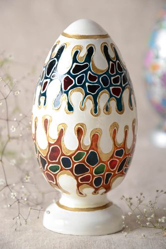 Figura hecha a mano con forma de huevo regalo original elemento decorativo  - MADEheart.com