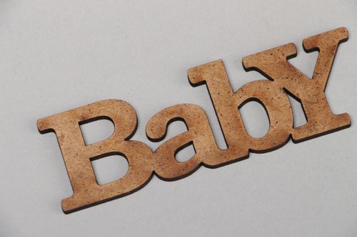 Chipboard pour scrap Baby en panneau de fibres  - MADEheart.com