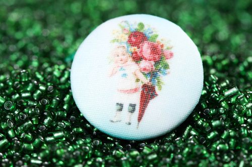 Handmade unusual fittings for clothes decorative cute button plastic button - MADEheart.com