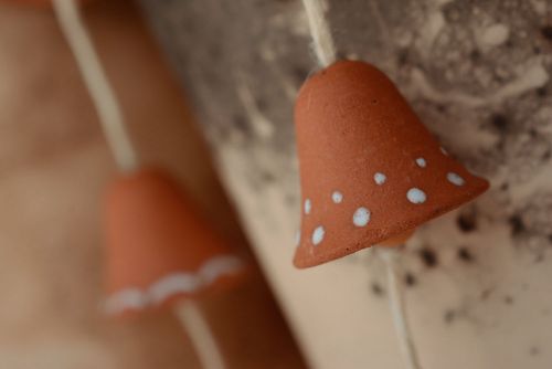 Interior decorative ceramic bells - MADEheart.com