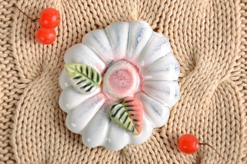 Imã de geladeira de argila natural - MADEheart.com