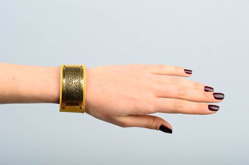 Damen Lederarmband handmade hochwertiger Modeschmuck ausgefallenes Geschenk - MADEheart.com