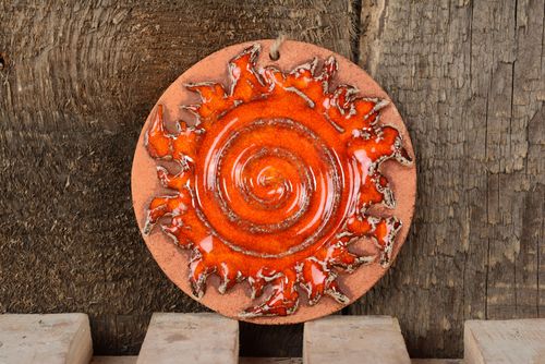 Ceramic talisman Spiral - MADEheart.com