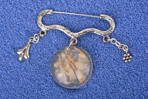 Broche original de autor hecho a mano bisutería artesanal regalo para mujer - MADEheart.com