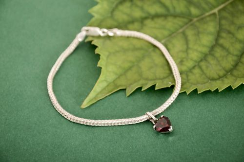 Stylish handmade silver bracelet beautiful jewellery fashion trends gift ideas - MADEheart.com