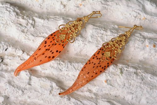 Botanic earrings handmade jewelry trendy earrings accessories for girls - MADEheart.com