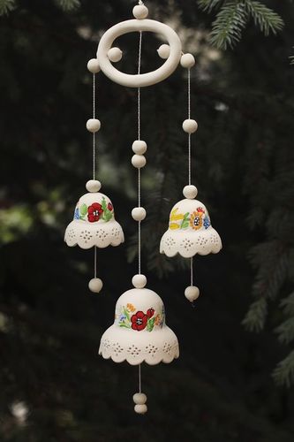 Ceramic hanging bells - MADEheart.com