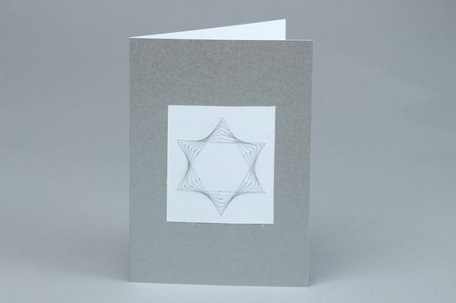 Designer izon postcard with envelope  - MADEheart.com