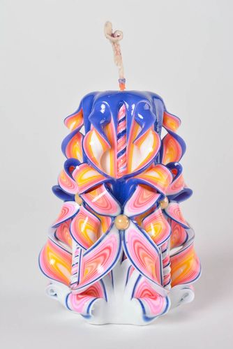 Vela de parafina hecha a mano elemento decorativo para casa regalo original - MADEheart.com