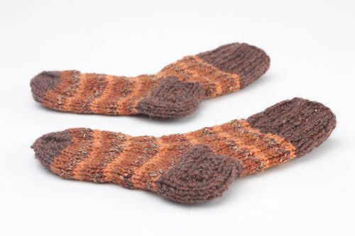 Knitted socks - MADEheart.com