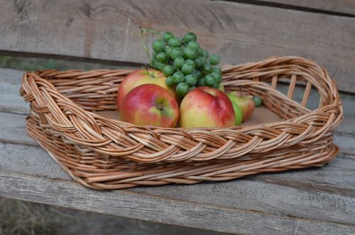 Handmade beautiful cute tray wooden stylish tray designer kitchen utensil - MADEheart.com