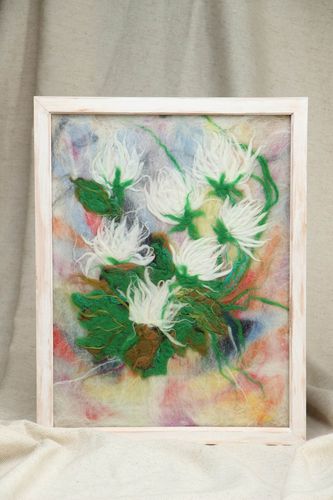 Peinture à laquarelle en laine faite main - MADEheart.com