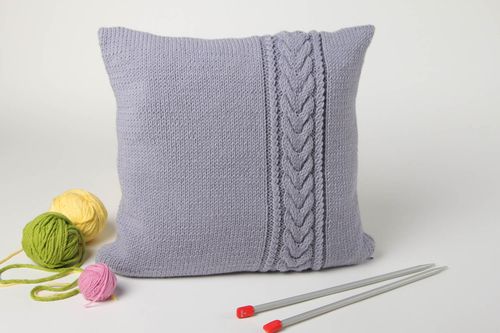 Handmade pillow designer cushion woolen pillowcase home decoration for women - MADEheart.com