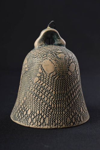 Campana de cerámica hecha a mano decoración de interior regalo original - MADEheart.com