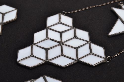 Großer Anhänger aus Glas - MADEheart.com