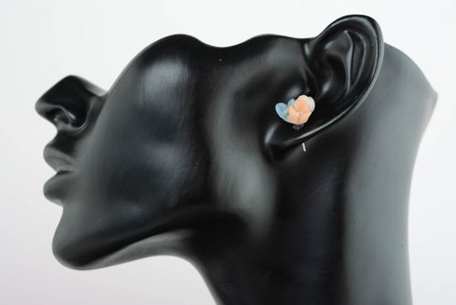 Hypoallergenic earrings April Flowers - MADEheart.com