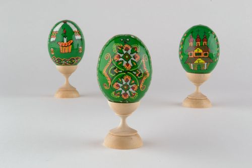 Handmade wooden egg - MADEheart.com