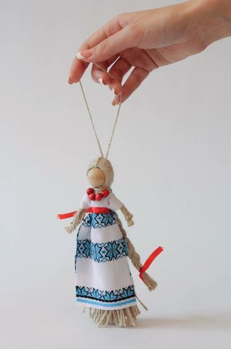 Doll with hand embroidery - MADEheart.com