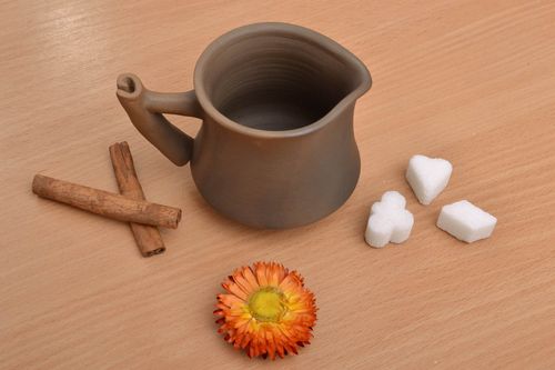 Keramik Kanne für Milch 0.15 L - MADEheart.com