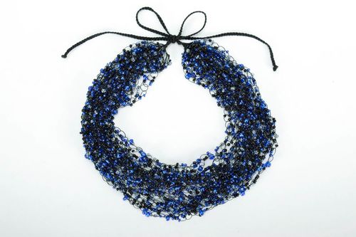 Dark blue Necklace - MADEheart.com