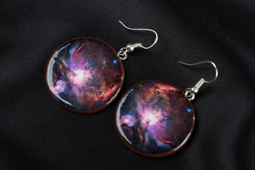 Pendientes artesanales de arcilla polimérica - MADEheart.com