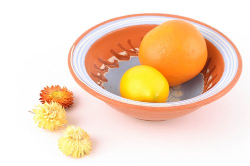 Escudilla cerámica honda para sopa - MADEheart.com