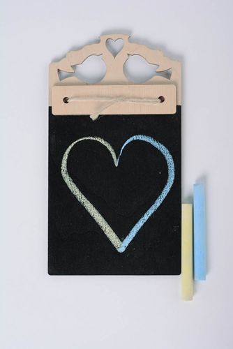 Schöne Kreidetafel mit Magnet - MADEheart.com