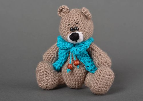 Cute handmade soft toy crochet toy best toys for kids nursery design - MADEheart.com