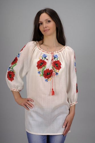 Embroidered shirt - MADEheart.com