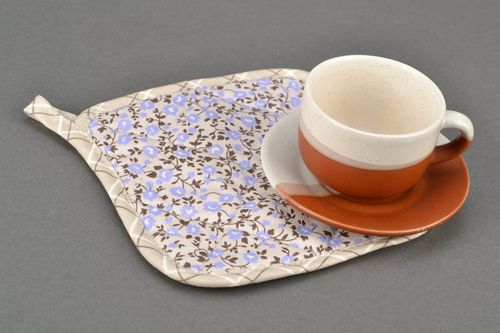 Salvamanos de tela de algodón Alhucema - MADEheart.com